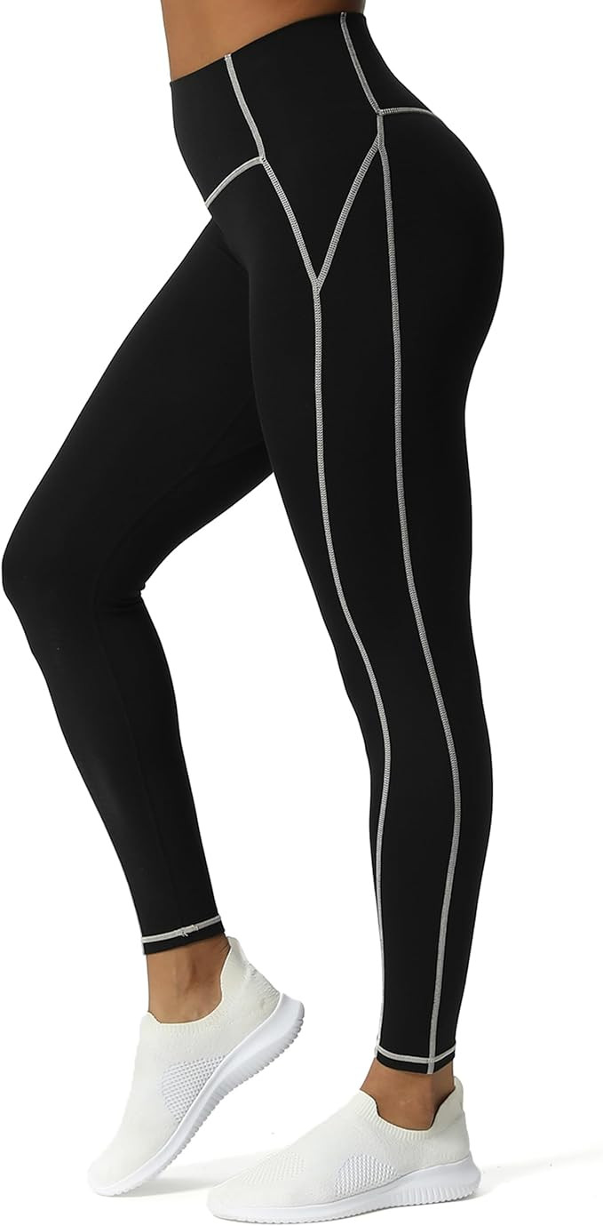 Aoxjox Workout Leggings for Women High Waisted Lexi Lined Exercise Athletic Gym Fitness Yoga Pant... | Amazon (US)
