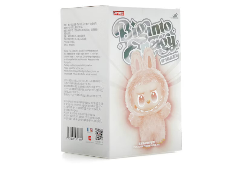 Pop Mart Labubu The Monsters Big into Energy Series Vinyl Plush Pendant Single Blind Box | StockX