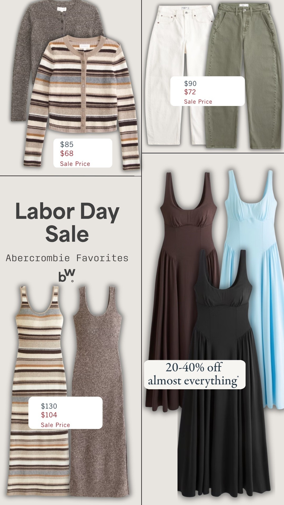 Shop Labor Day sales with me! Sharing my Abercrombie picks 

Midsize fashion, ootd, outfit inspo, fall outfits, sale

#LTKootd #LTKMidsize #LTKSeasonal