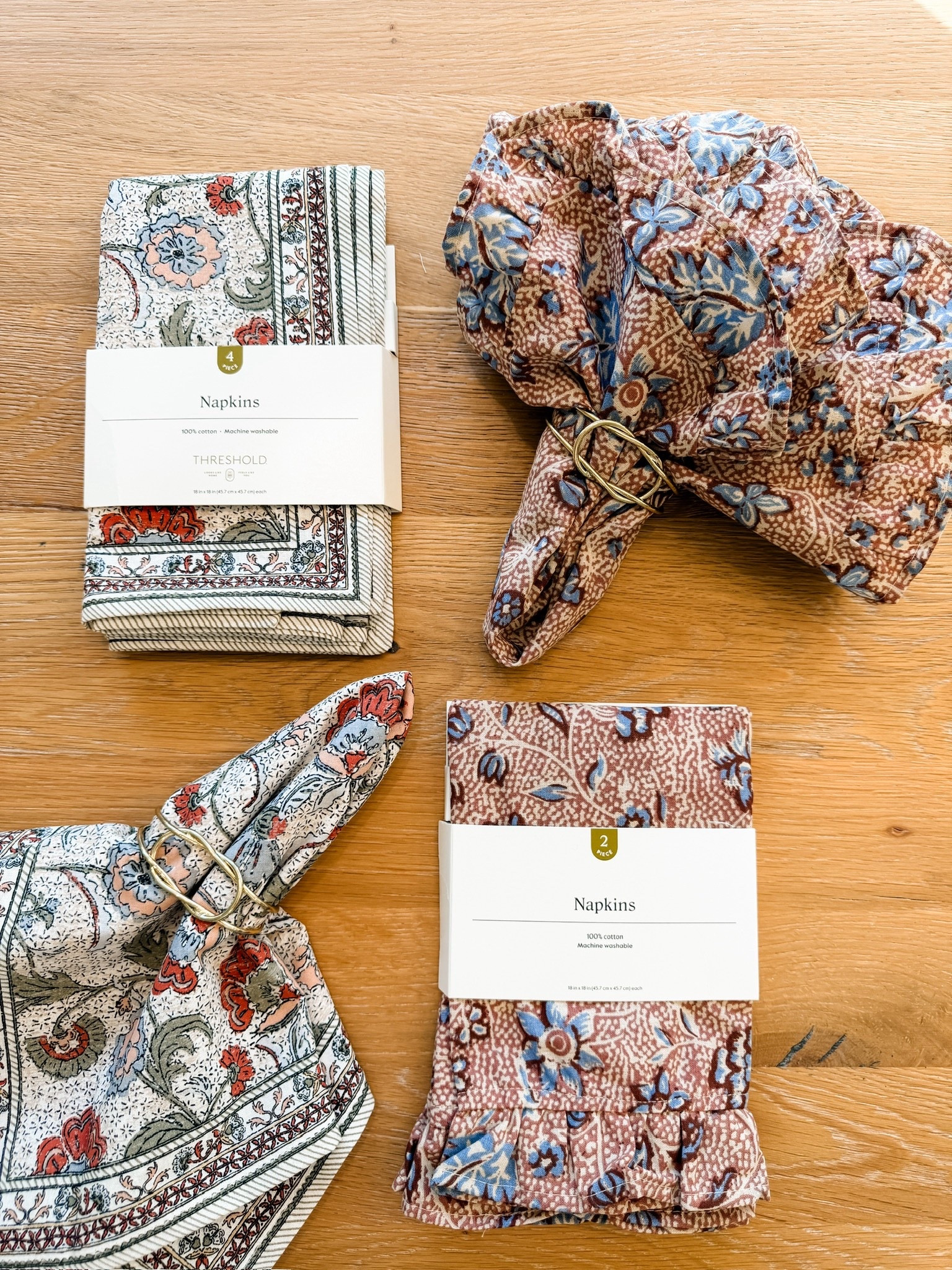 These printed ruffle  floral napkins from Target are so affordable and add the perfect touch to your table setting for fall hosting! Loverly Grey, Target, Threshold, fall hosting, napkins

#LTKFindsUnder50 #LTKSeasonal #LTKHome