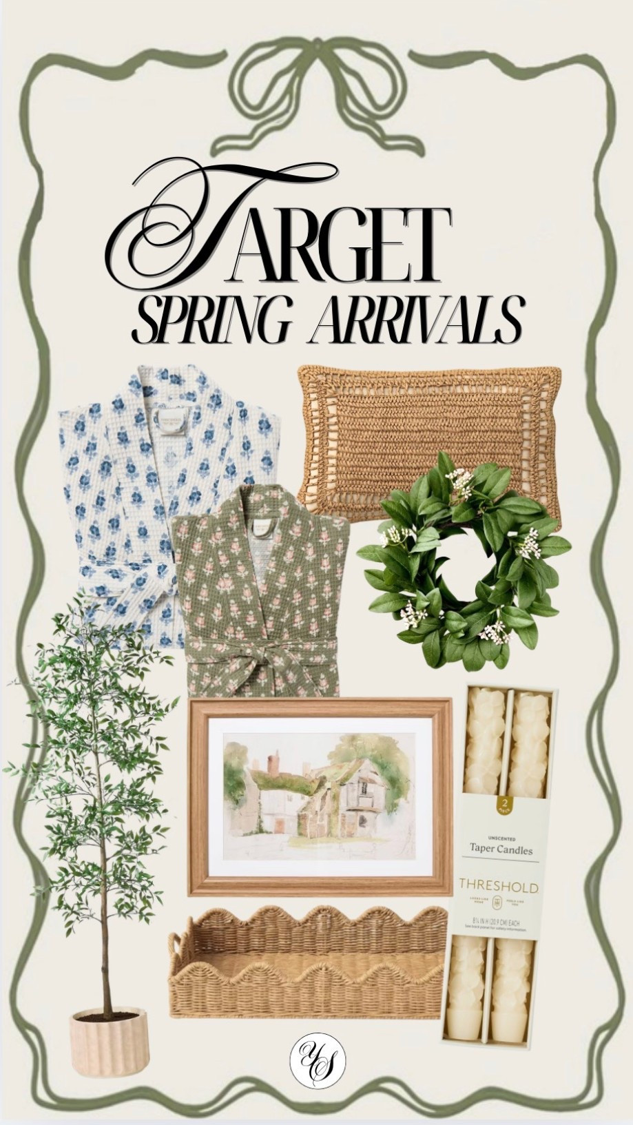 Target new arrivals I am eyeing for the spring!! 😍




target home decor, bathrobe, home finds, home decor, faux tree, picture frame, wall art, target home, throw pillows, spring wreath, candle sticks, home finds, spring hole decor, seasonal, new target collection, hearth and hand 

#LTKHome #LTKSeasonal #LTKFindsUnder50