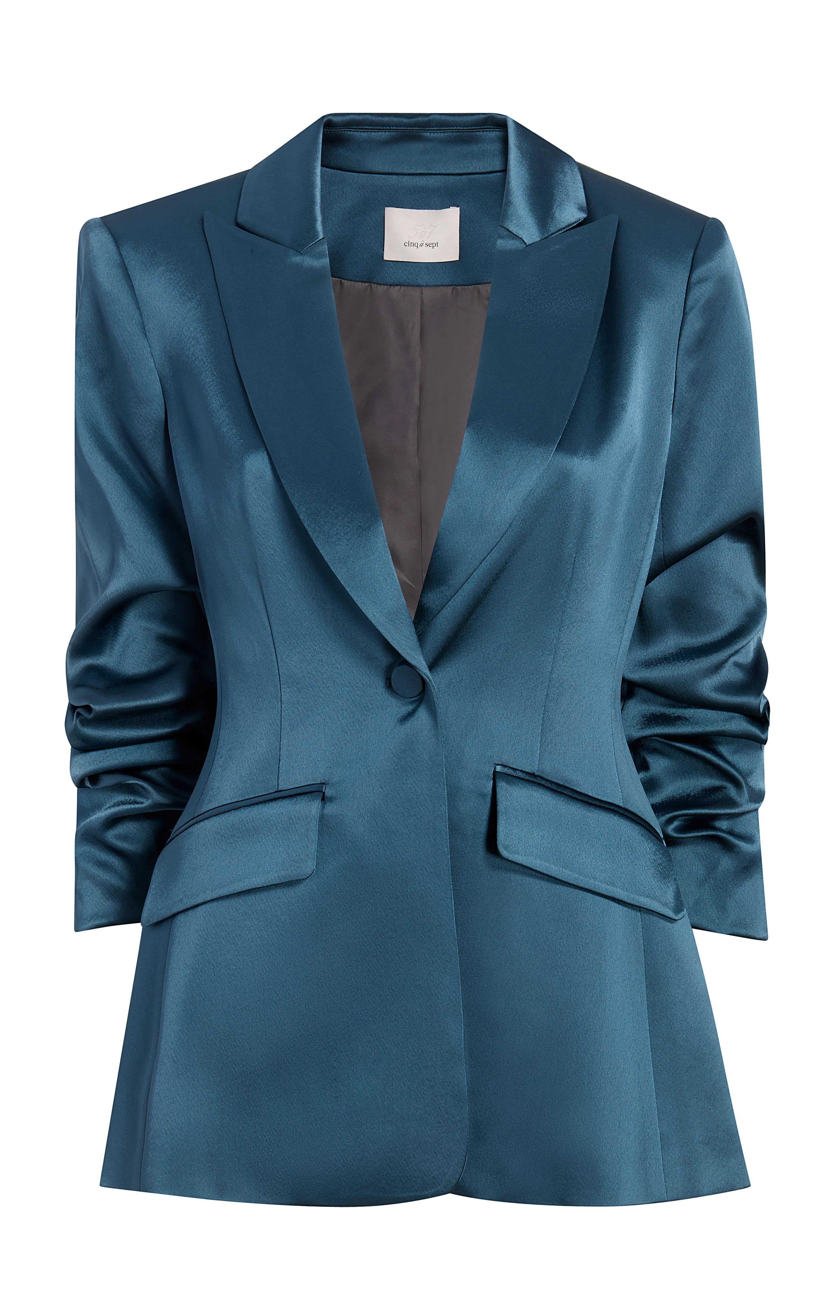 Scrunched Cheyenne Blazer | Cinq à Sept