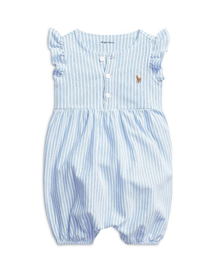 Girls' Striped Bubble Shortall - Baby | Bloomingdale's (US)