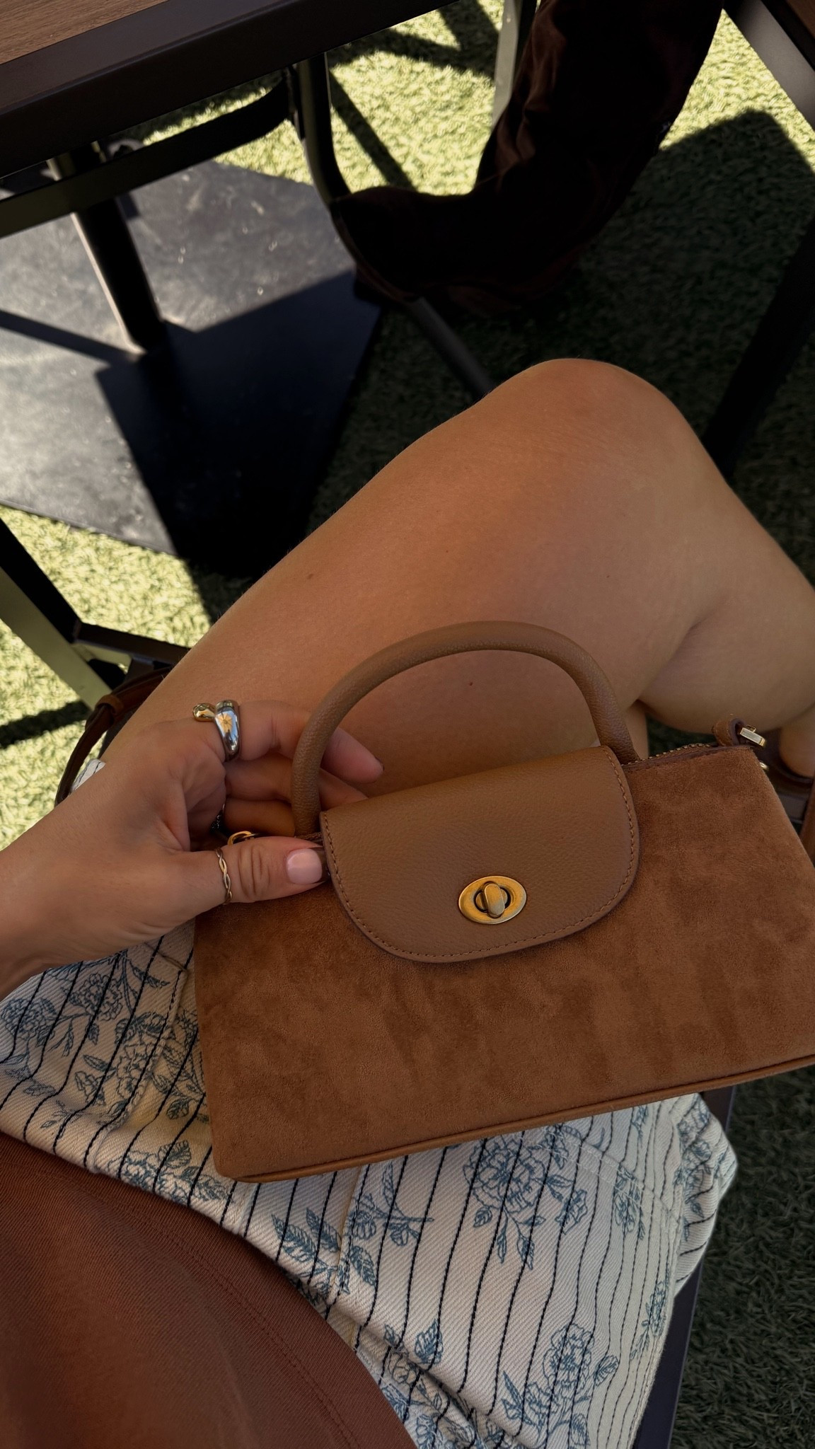 THE PERFECT BAG for fall and it’s from @Target 🎯🍂 blown away by this one for only $25. Suede/faux leather and a crossbody too… new and going fast!

#LTKdayinmylife #LTKgrwm #LTKootd