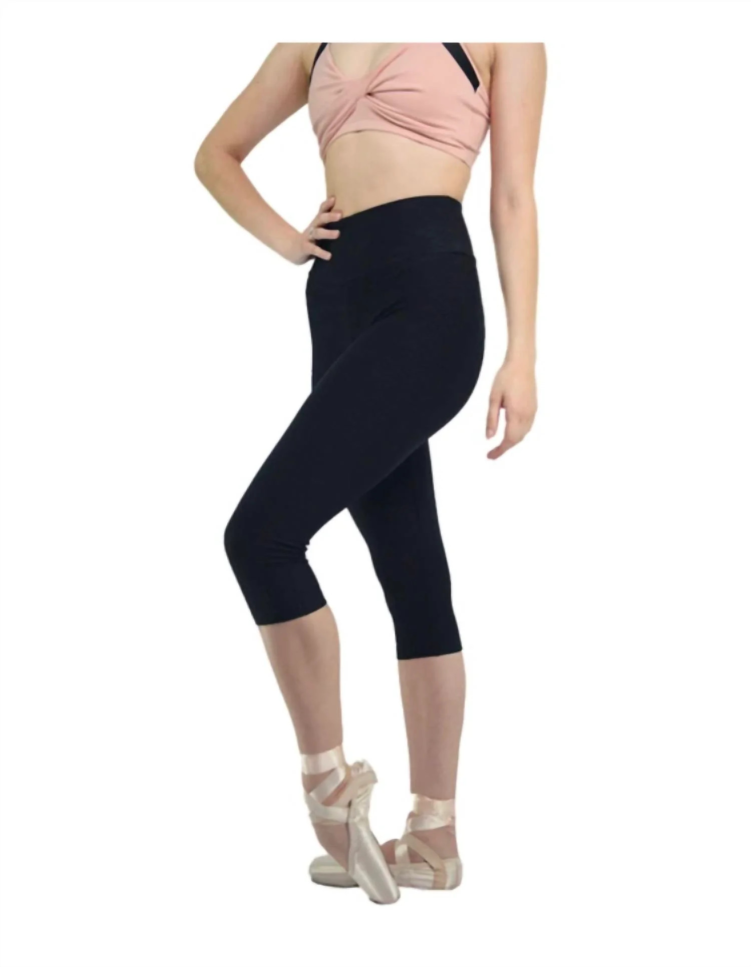 Tsunami Capri Pants In Black | Shop Simon