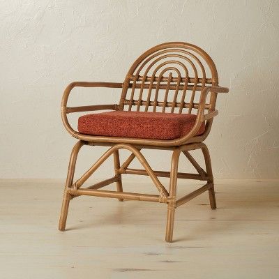Azure Rattan Armchair with Cushion Terracotta - Opalhouse&#8482; designed with Jungalow&#8482; | Target