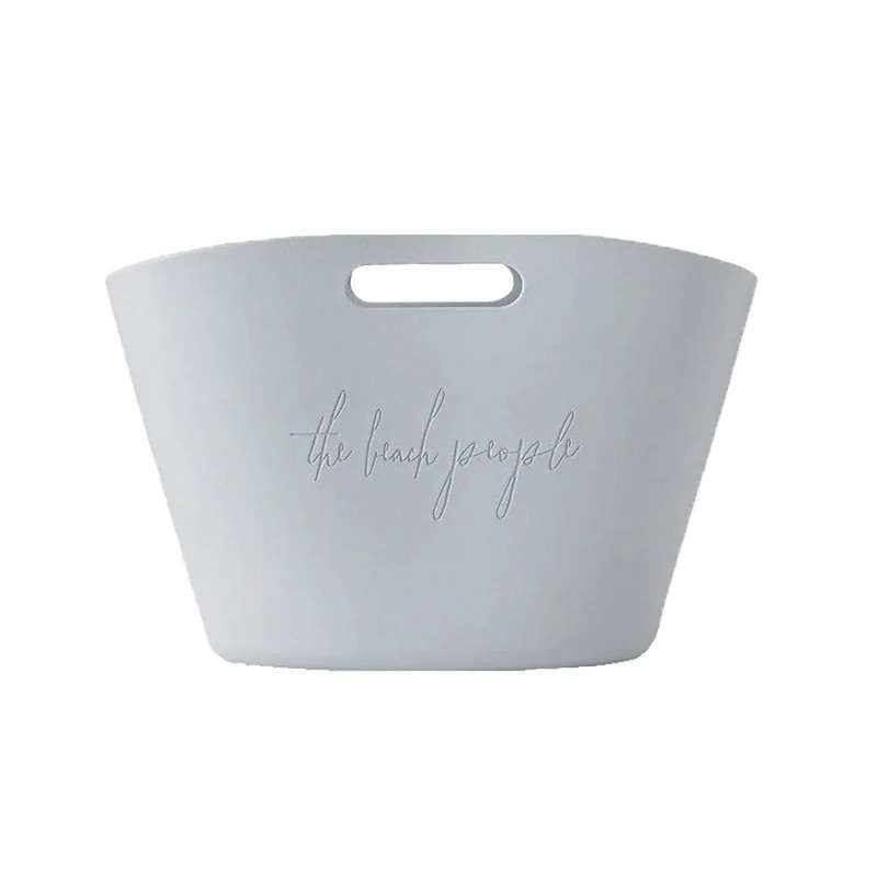 the beach people wet bucket, blue | minnow