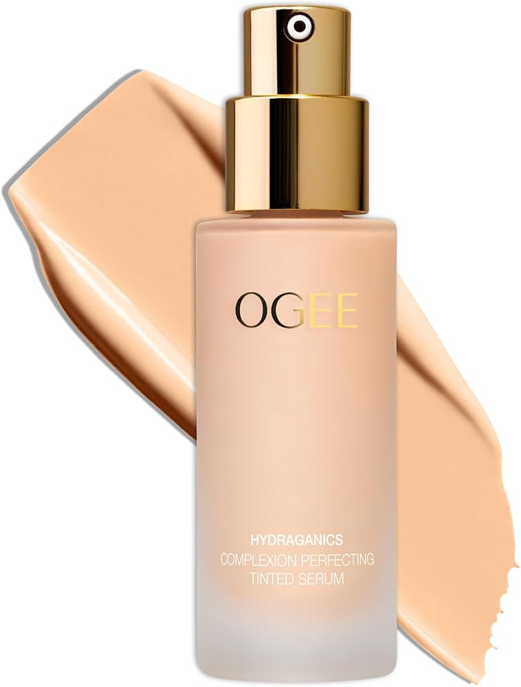 Amazon.com: Ogee Complexion Perfecting Liquid Foundation - Lightweight Tinted Moisturizer For Fac... | Amazon (US)