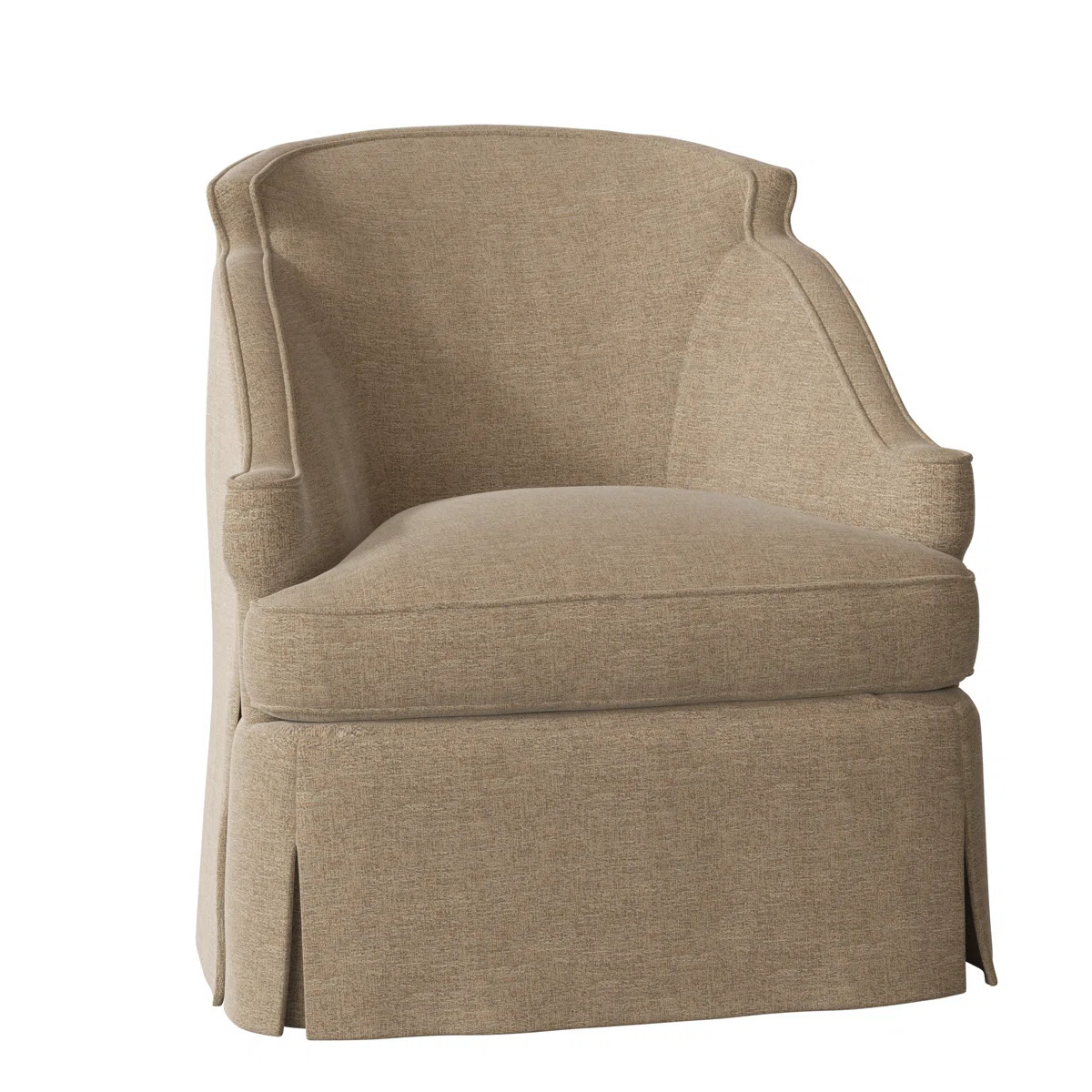 Barbara Upholstered Swivel Armchair | Wayfair North America