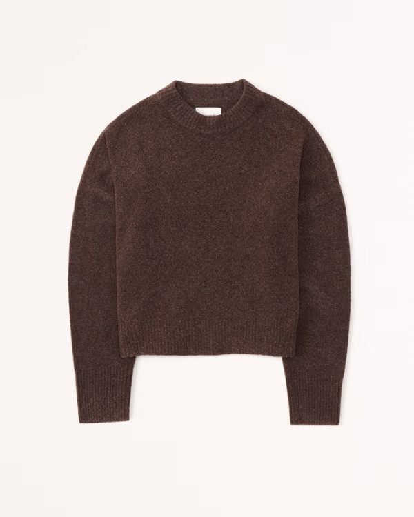 Women's Classic Crew Sweater | Women's Tops | Abercrombie.com | Abercrombie & Fitch (US)