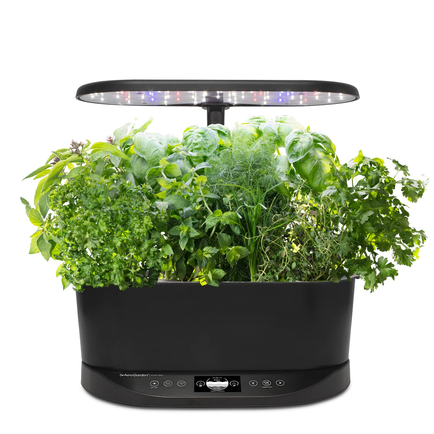 AeroGarden Bounty Basic - Indoor Garden with LED Grow Light, Black | Amazon (US)