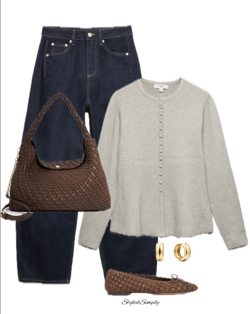 Effortless chic looks.
Dark blue jeans styling for an everyday look.

Everyday style. wide leg jeans. barrel jeans. elevated basics. spring outfits. neutral outfits. trending wide leg jeans. trending cardigan. casual chic style. perfect everyday look. Highstreet fashion. Everyday wear. New in. Must have. Minimal style. Mum style.

#LTKuk #LTKFashionMonth #LTKspring