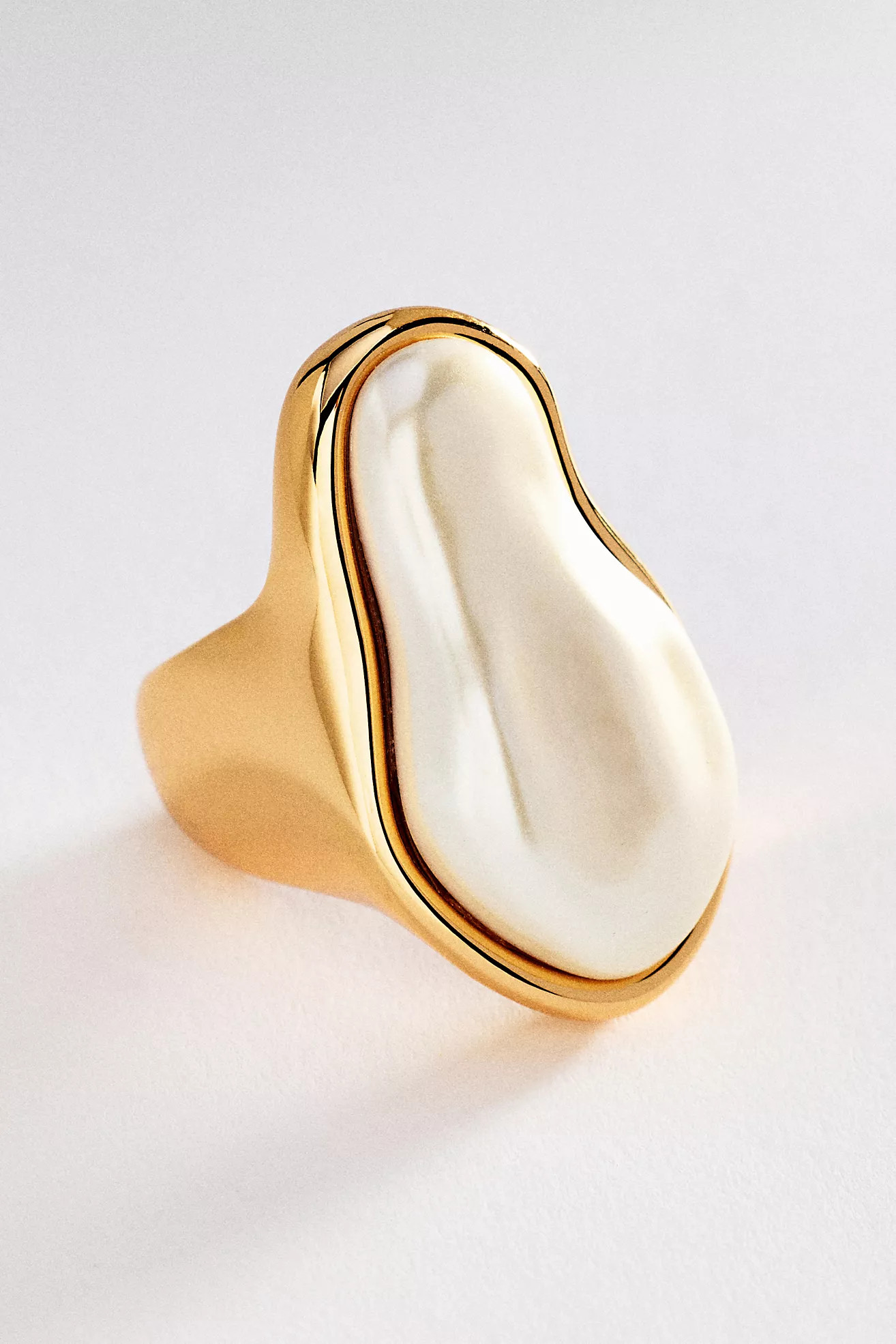 Ettika Sea-Born Pearl Ring | Anthropologie (US)