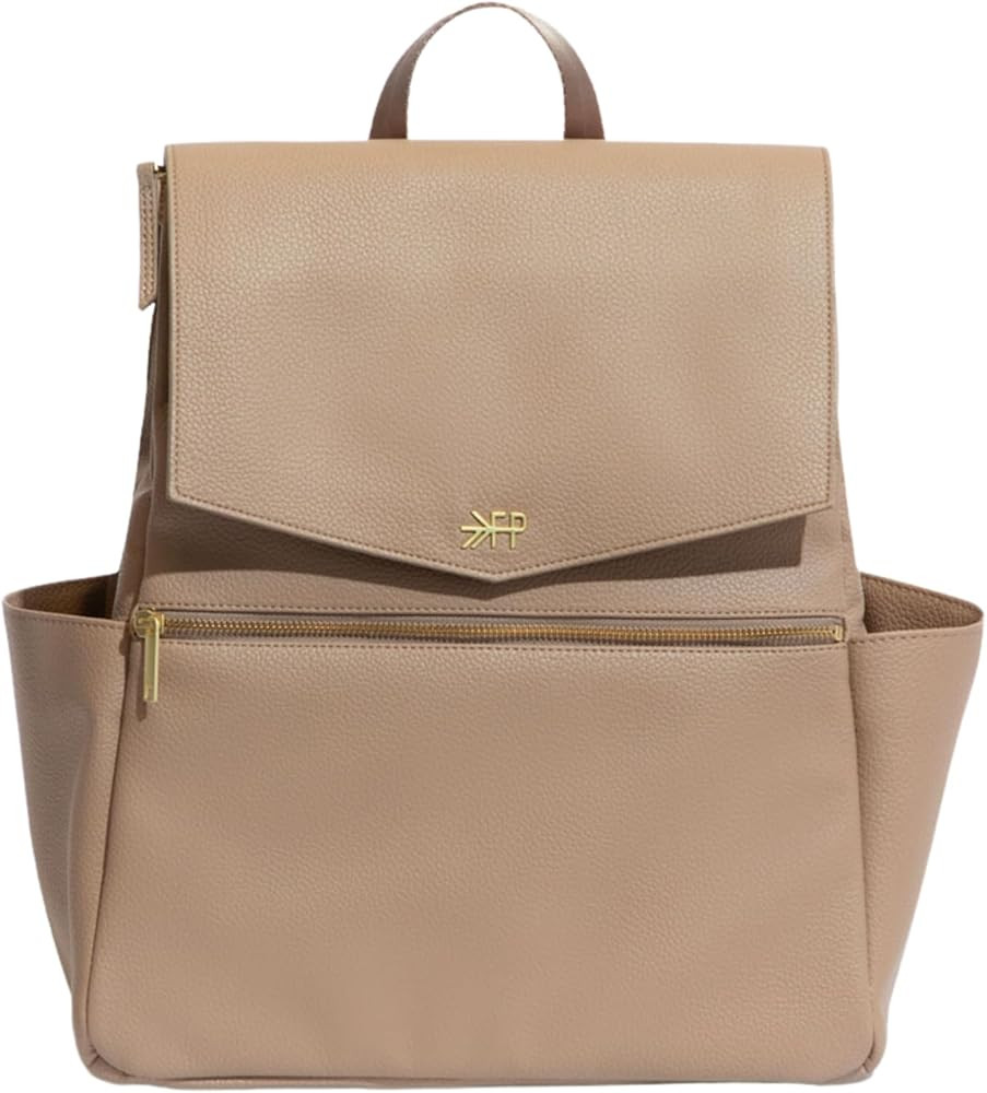 Freshly Picked Classic II Diaper Bag Backpack, Wipeable Vegan Leather Diaper Bag With Changing Pa... | Amazon (US)