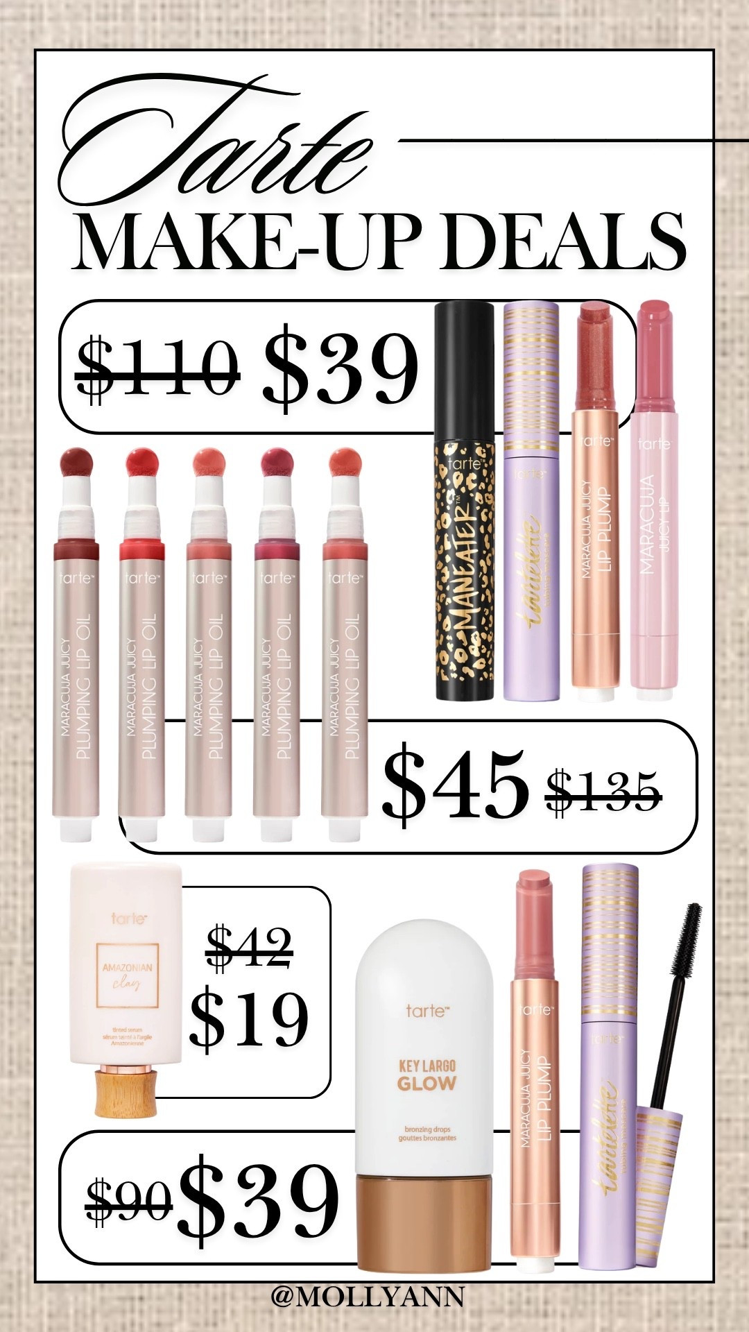 Tarte Makeup deals going right now

#LTKselfcare #LTKgrwm #LTKBeauty