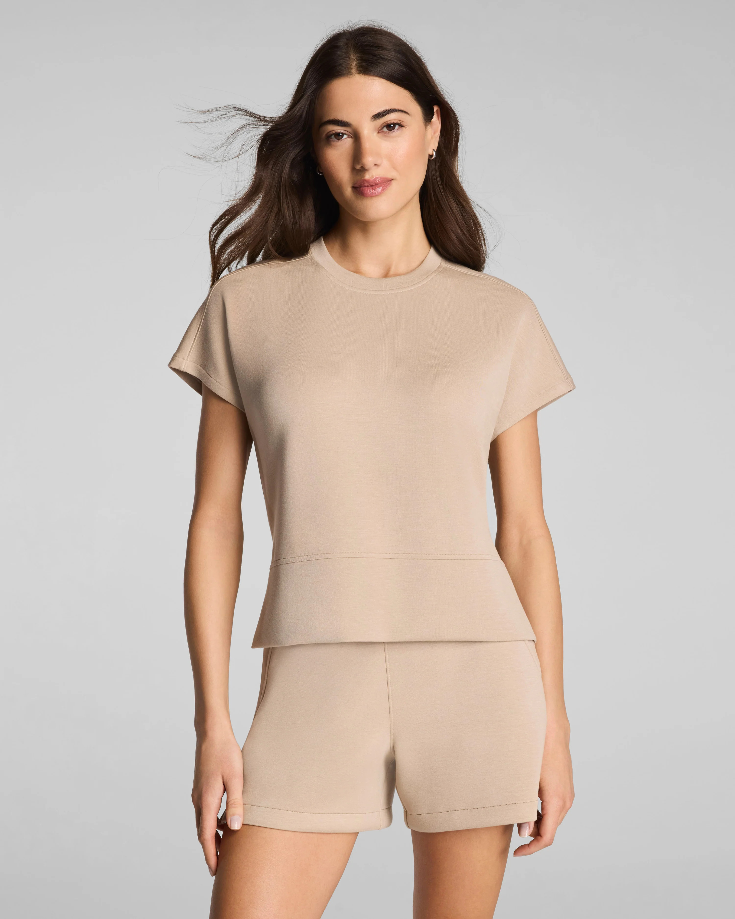 SPANX AirEssentials® Crewneck Tee | Soft Everyday T-Shirt | Spanx