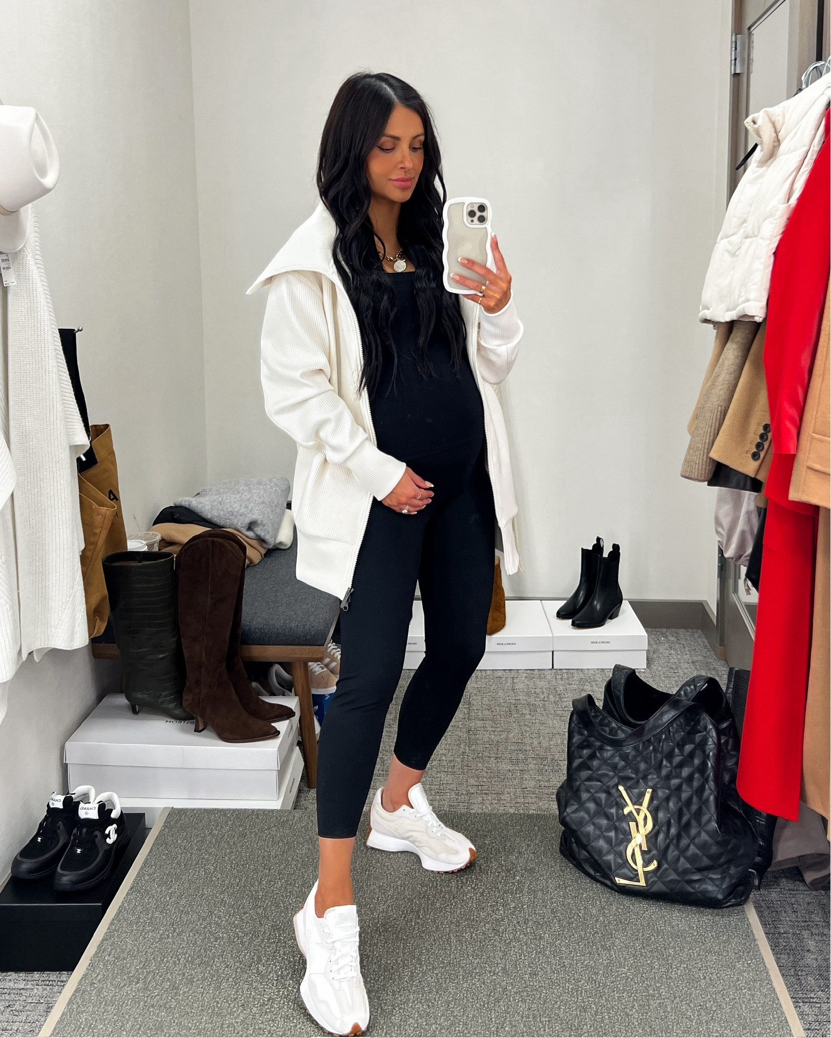 Nordstrom anniversary sale outfit / NSALE style picks
Zella rib zip jacket 
New balance 327 sneakers 

#LTKFindsUnder100 #LTKxNSale #LTKActive