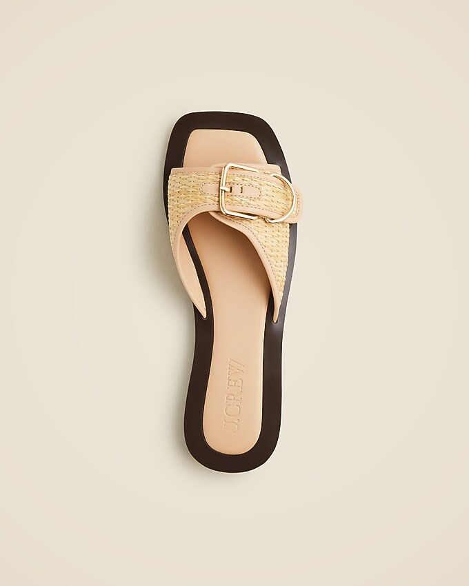 Callie sandals in faux raffia | J. Crew US