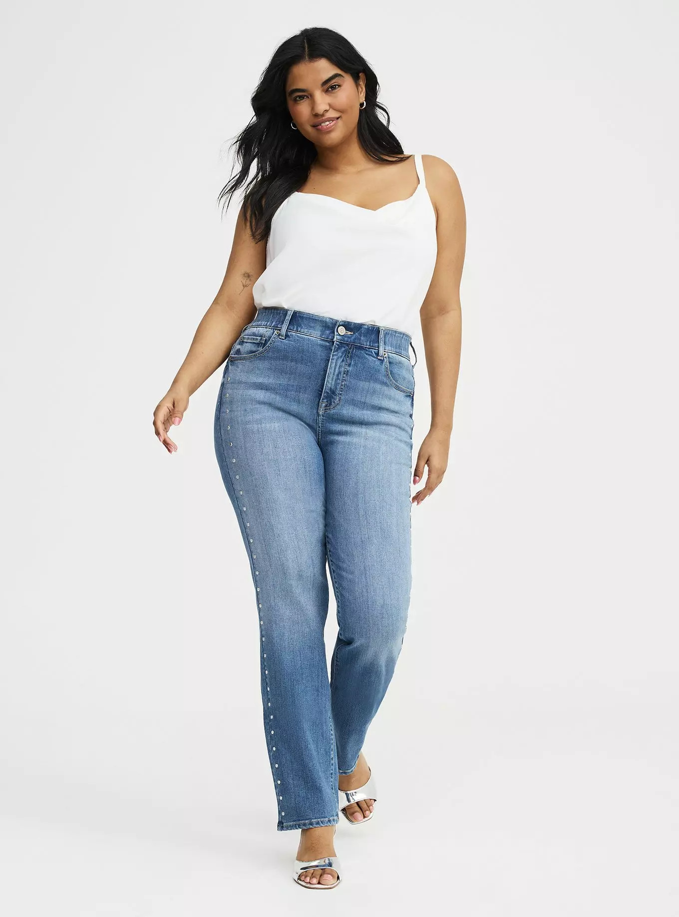 Bombshell High-Rise Straight Jean | Torrid (US & Canada)