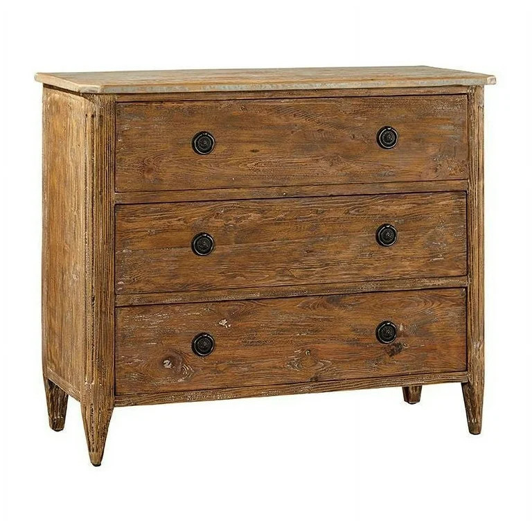 Egg 40-inch Reclaimed Pine Chest of Drawers in Distressed Finish | Walmart (US)