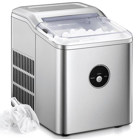 Ice Maker Countertop, 28 lbs. Ice in 24 Hrs, 9 Ice Cubes Ready in 5 Minutes, Portable Ice Maker M... | Walmart (US)