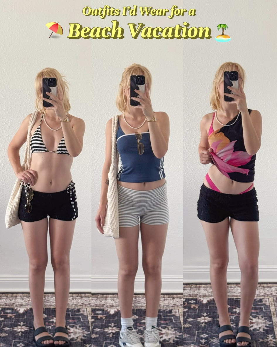 hiii! here are some cute outfits i like to bring with me when i go to the beach! i think they’d be perfect for a beach vacation this summer :) i love to create outfits that can be worn over my bikinis! i think it’s a great way to minimize packing since the outfits can be used at bikini cover ups or as a day outfit! 🏝️ #vacationmode #outfitinspo #beachoutfit

#LTKootd #LTKSeasonal #LTKSwim