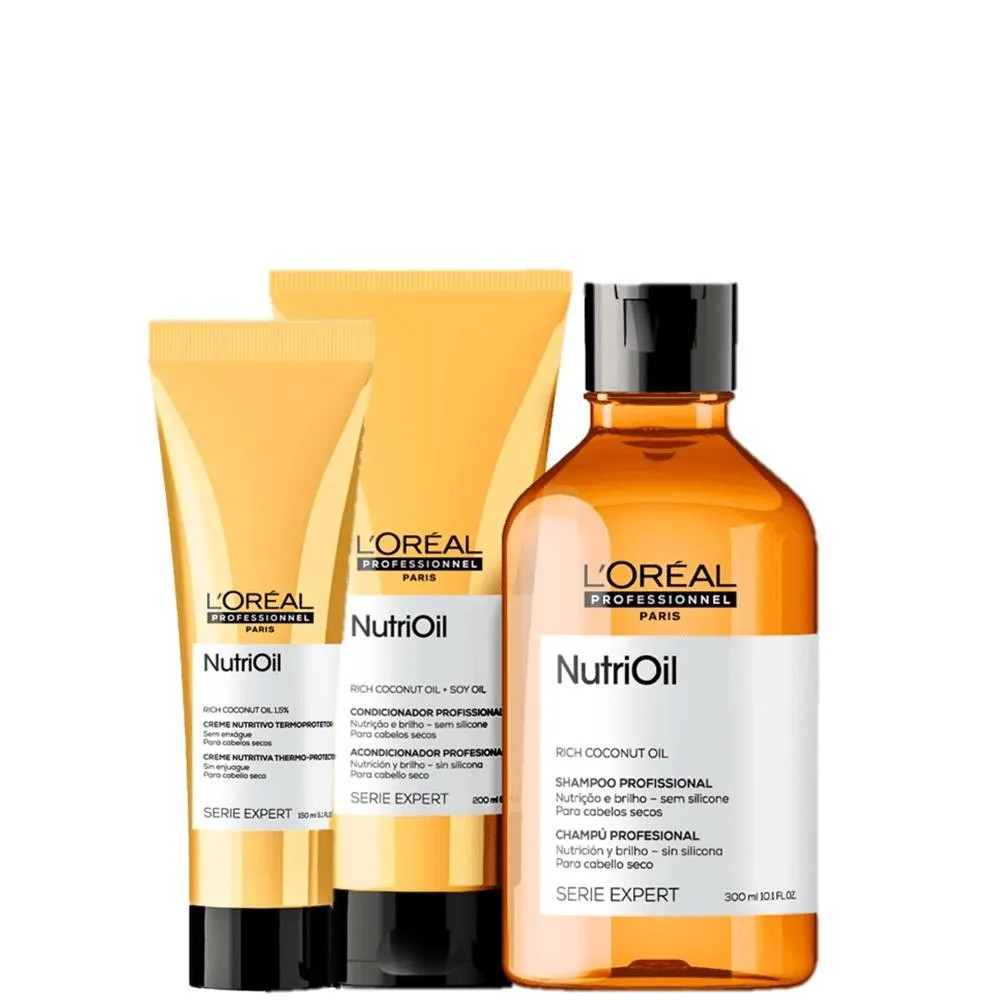 Kit L'oréal Professionnel Serie Expert Nutrioil Power Nutrição (3 Produtos) | DrogaRaia (BR)