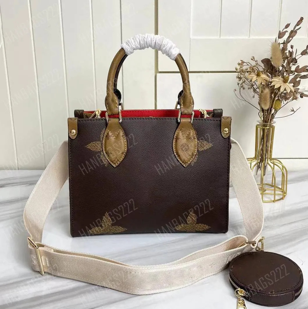 Handbag Tote Bag Onthego Bag Designer Bag Onthego PM Strap Luxury Women Fashion Embossed Shoulder... | DHGate