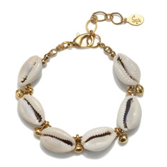 Tulum Cowrie Shell Bracelet | Sequin