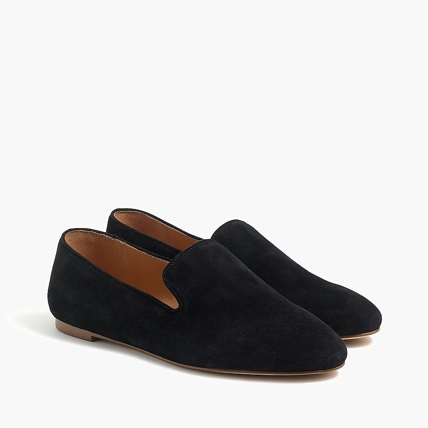 Suede smoking loafers | J.Crew Factory
