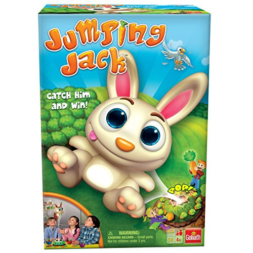 Jumping Jack Game by Goliath — Pull Out a Carrot and Watch Jack Jump | Amazon (US)