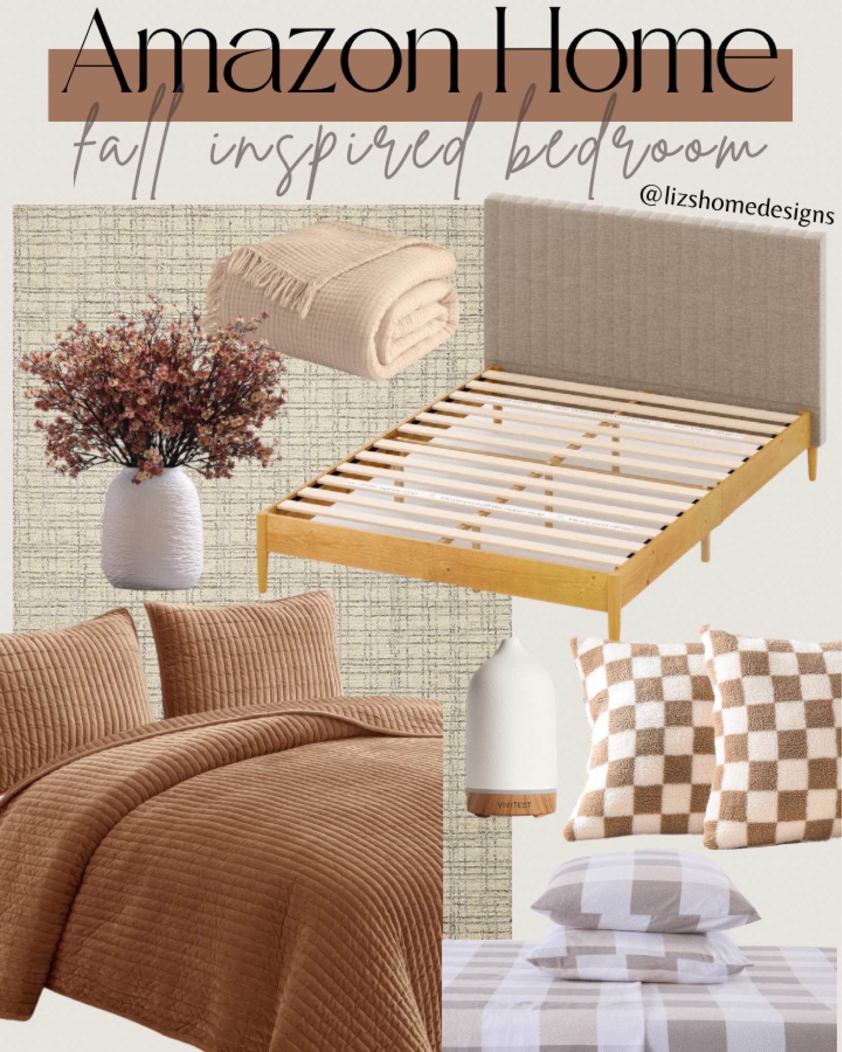 Shop this Amazon inspired bedroom decor! 
Home decor, bedroom decor, Amazon home, Amazon home decor, Amazon bedroom decor, home decor on a budget, fall bedroom decor, fall home decor, Amazon finds

#LTKHoliday #LTKSeasonal #LTKHalloween