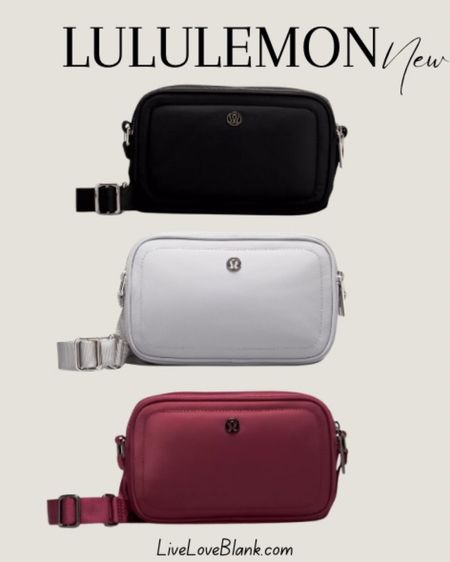 New lululemon crossbody bags
Holiday gift idea 
#ltku

#LTKGiftGuide #LTKitbag #LTKHoliday