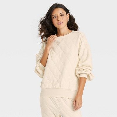 Women's Quilted Sweatshirt - Universal Thread™ | Target