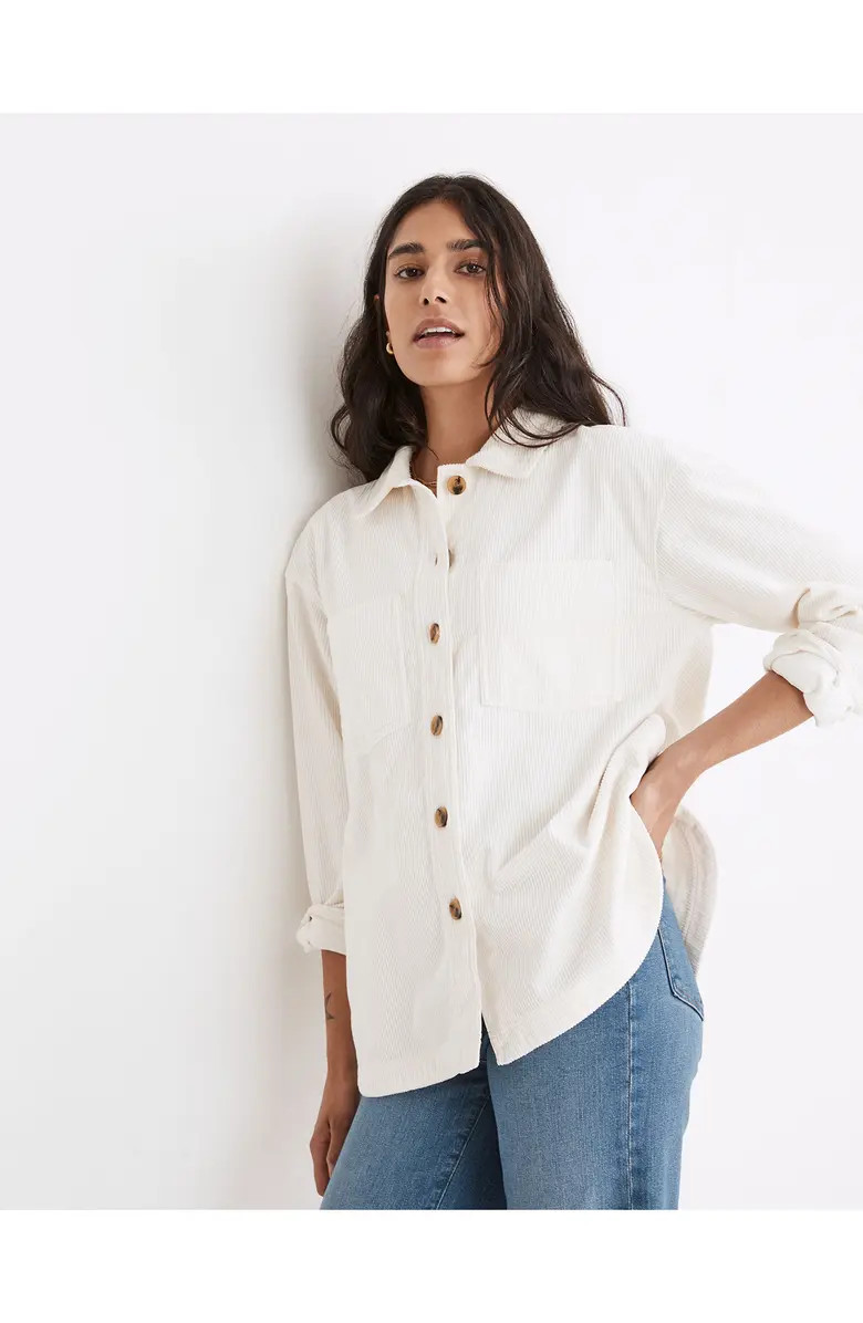 Corduroy Kentwood Oversize Shirt Jacket | Nordstrom