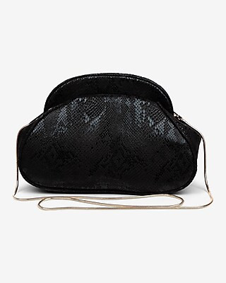 Urban Expressions Lolita Faux Leather Snakeskin Clutch | Express