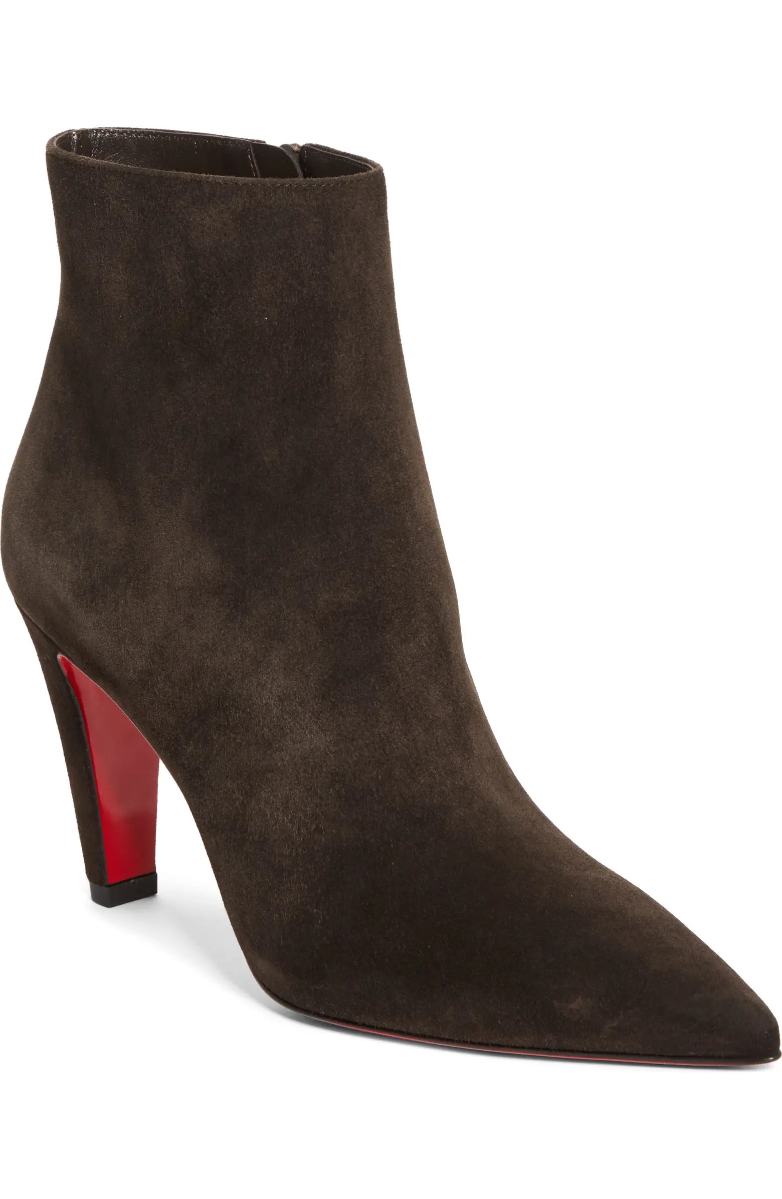 Christian Louboutin Vibella Pointed Toe Bootie (Women) | Nordstrom | Nordstrom