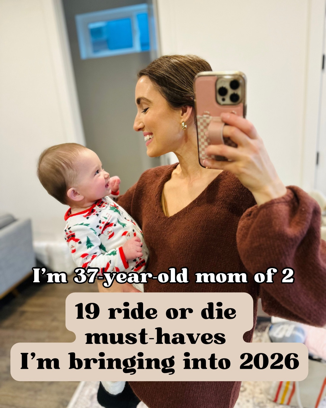 My 19 ride or die must-haves I’m bringing into 2026, as a 37 year old mom of 2. 

Amazon finds, walking pad, necklace, skincare, satin pajamas, oura ring, 2 piece set, leggings like lulu align, best lip combo, New Year’s resolutions 

#LTKdayinmylife #LTKselfcare #LTKfitnessgoals