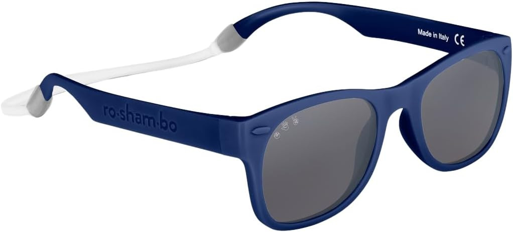 ROSHAMBO Unbreakable Square Sunglasses - Italian Made Polarized - BPA Free with Strap + Accessories - USA Assembled | Amazon (US)