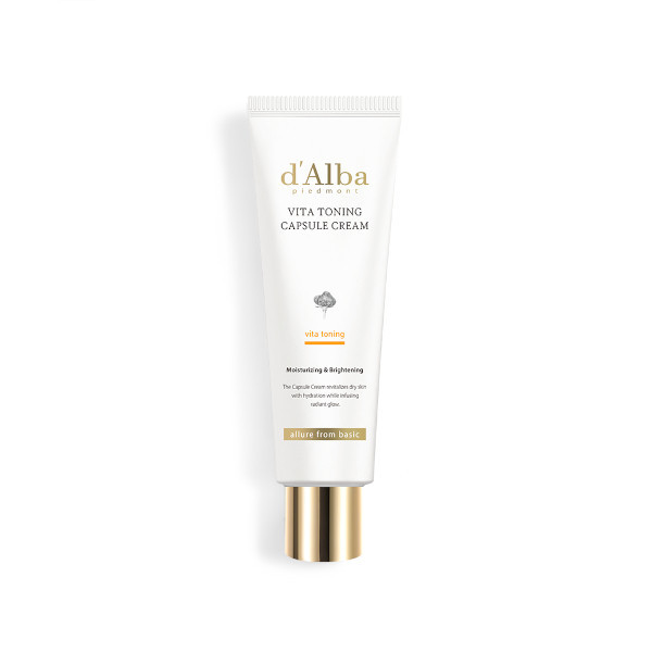 d'Alba - Vita Toning Capsule Cream (TUBE) - 55g | Stylevana