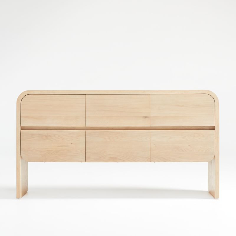 Cortez Natural Floating Dresser by Leanne Ford | Crate & Barrel