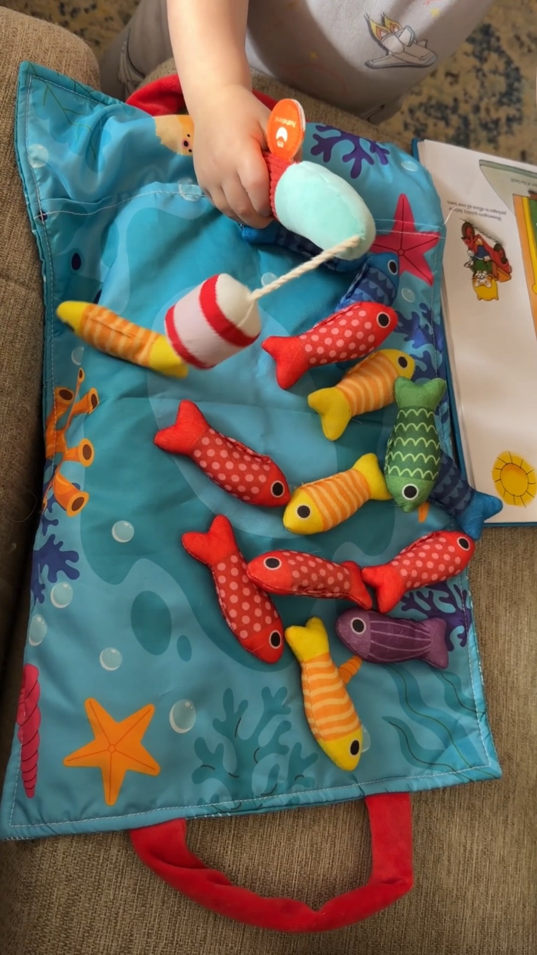 Open ended play! The fish game that grows with your toddler for motor skills and cognitive development. 

#LTKBaby #LTKKids #LTKmomlife