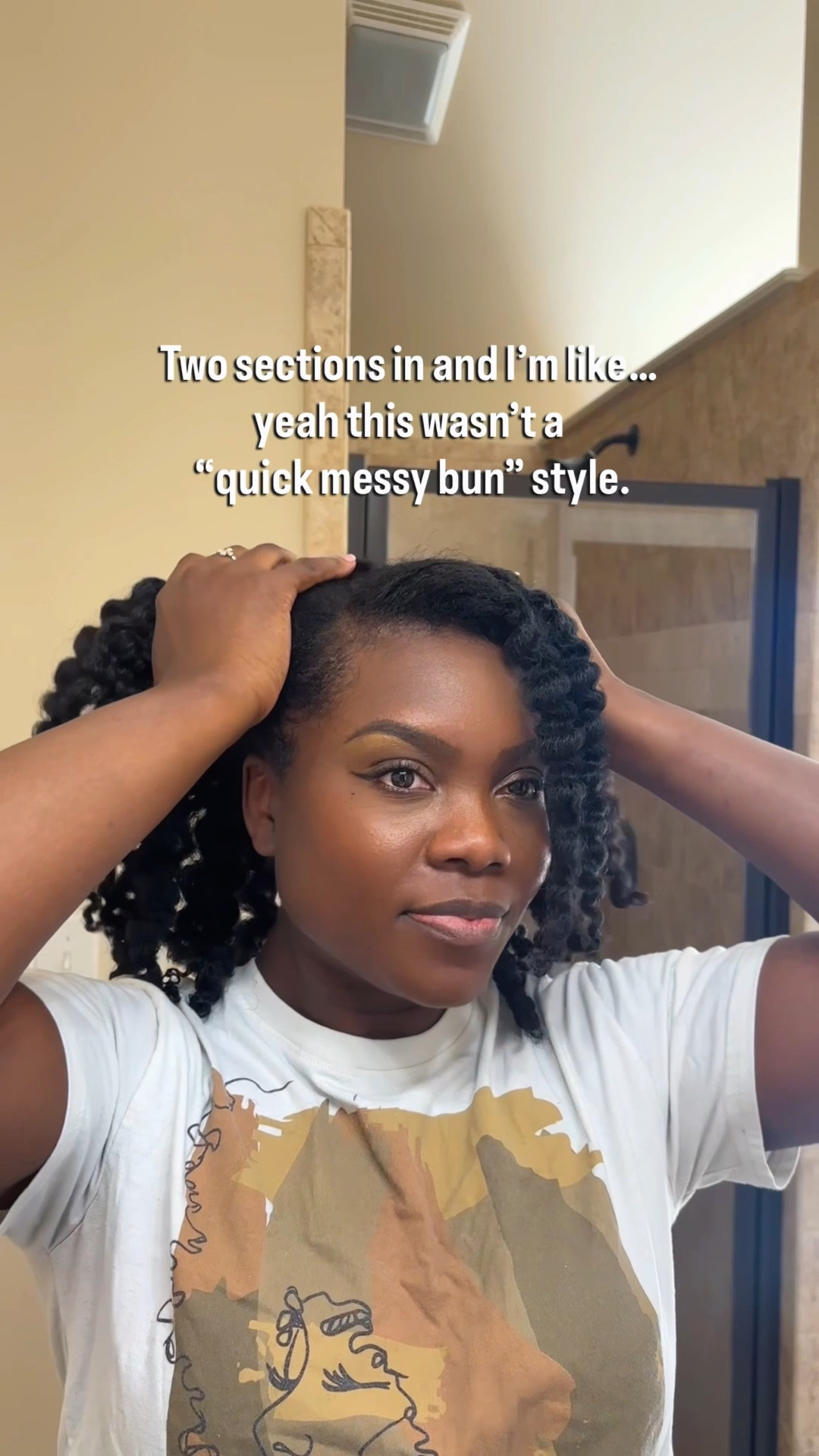 There’s expectation, then there’s  reality 😅

Sometimes a style starts simple… and suddenly I’m sectioning, clipping, stretching — fully committed lol.

This is why routine first matters. When your hair is already prepped, styling feels so much easier 🤍

I linked the exact products + tools I used for this look right here so you can recreate it on your next hair day ✨

@ulta @Target @RevAir 

#LTKdayinmylife #LTKBeauty #LTKselfcare