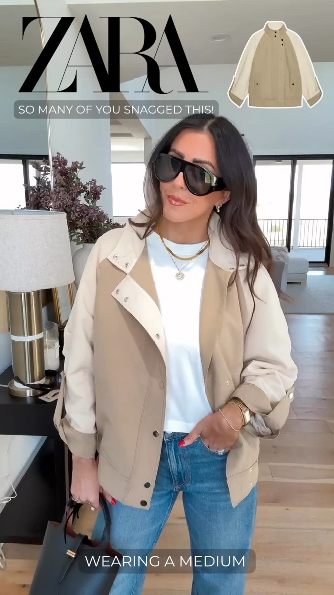 Actually obsessed with this jacket and the entire outfit! Wearing a size medium. 

Zara finds, Spring fashion 



#LTKBeauty #LTKSaleAlert #LTKootd