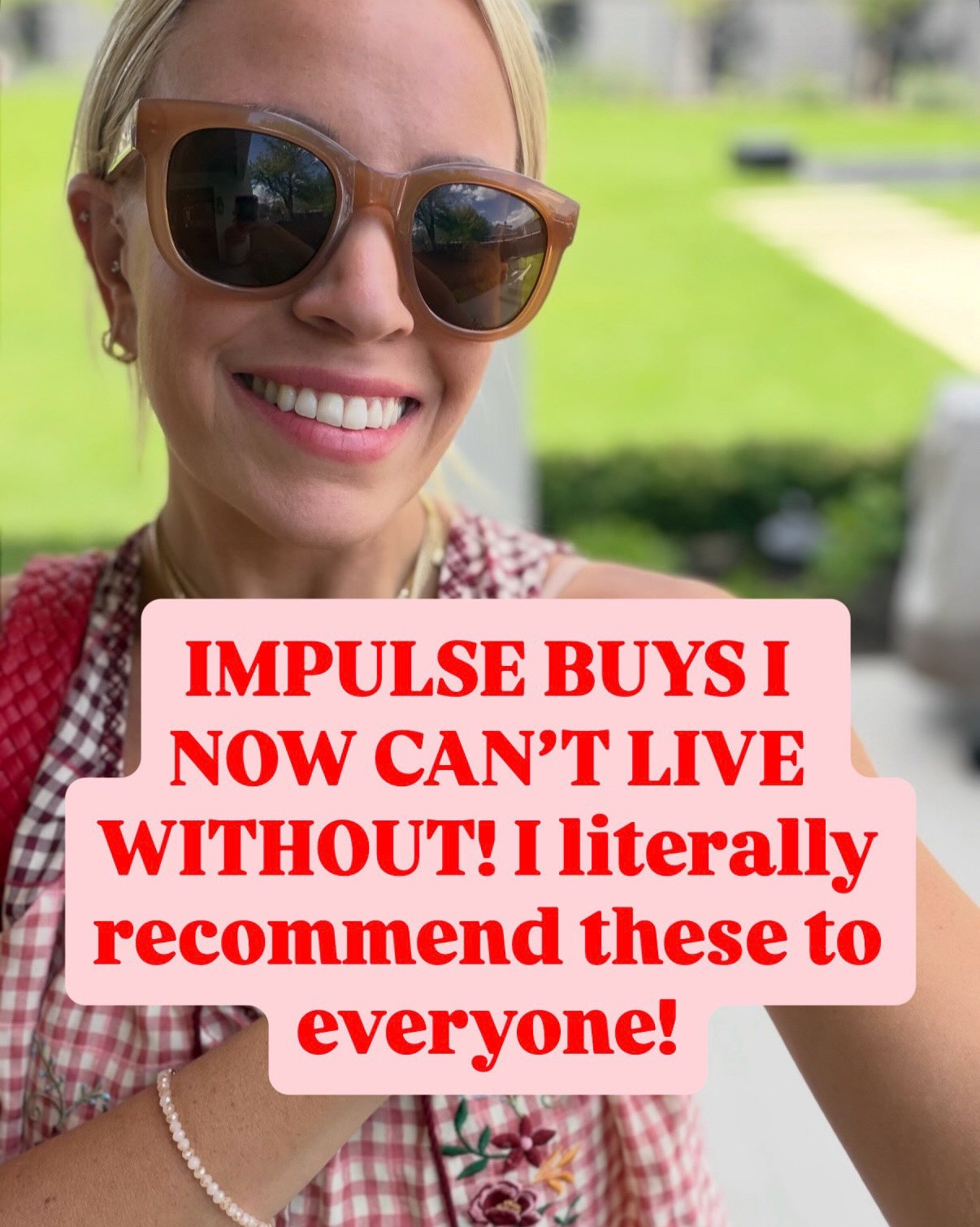Comment SHOP and I’ll send links! Impulse buys I now can’t live without! Cute easy things that make my life better and I am excited to use for summer!