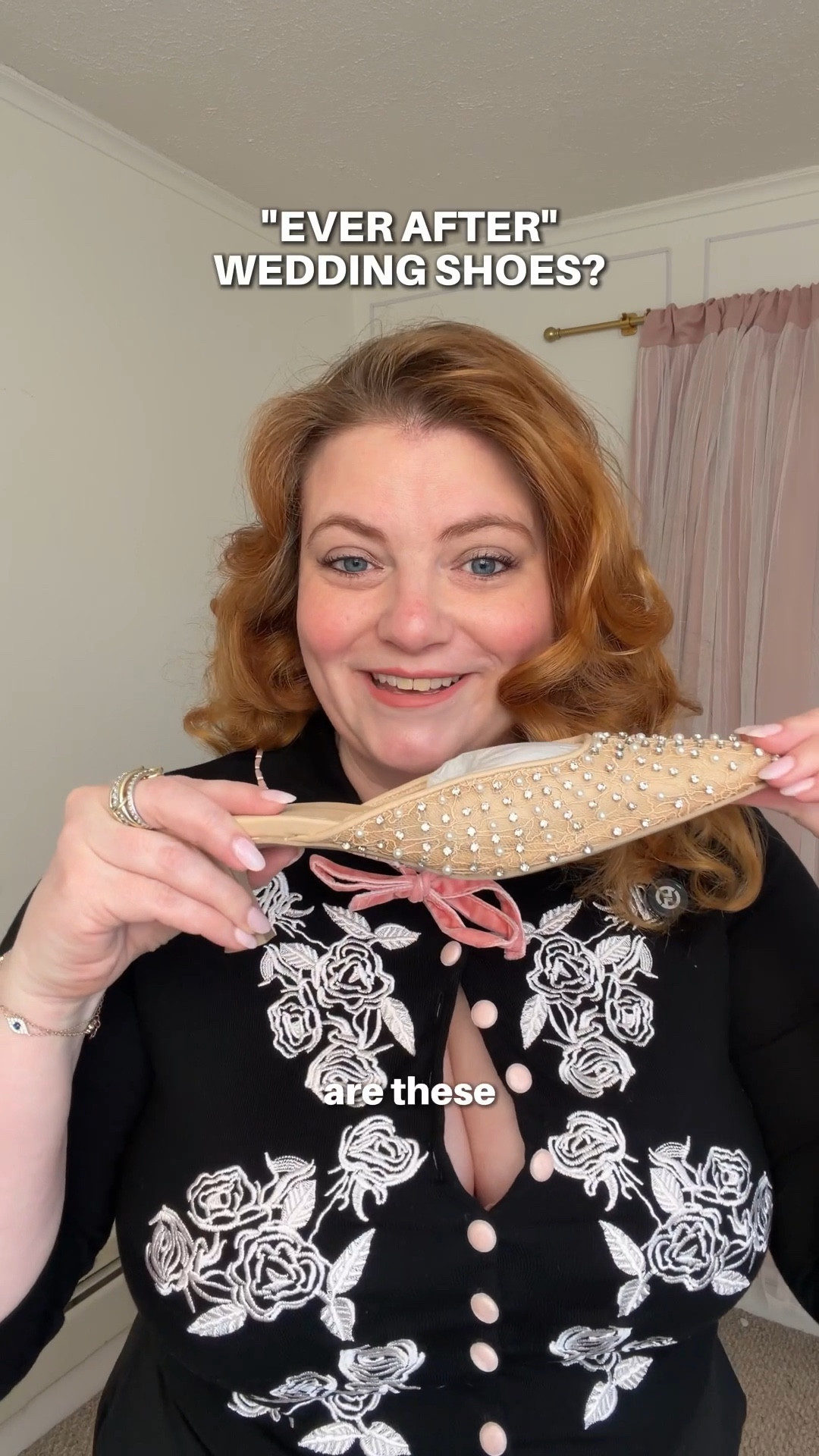 I've always wanted a pair of shoes like the ones Drew Barrymore wore in Ever After! When I saw these mules from Dolce Vita I knew I had to get them for my courthouse wedding! I’ve linked some recreations more close to the original shoes as well.

#LTKWedding