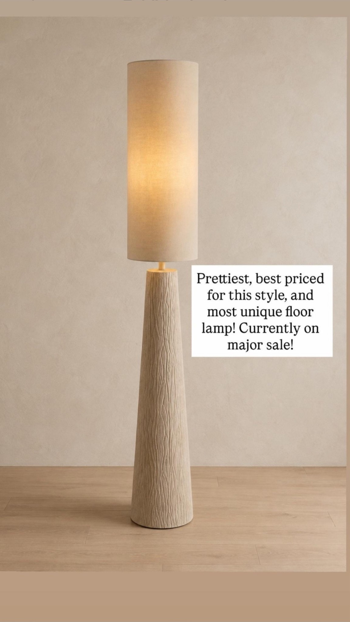 Prettiest, best priced for this style, and most unique floor lamp! Currently on major sale!
