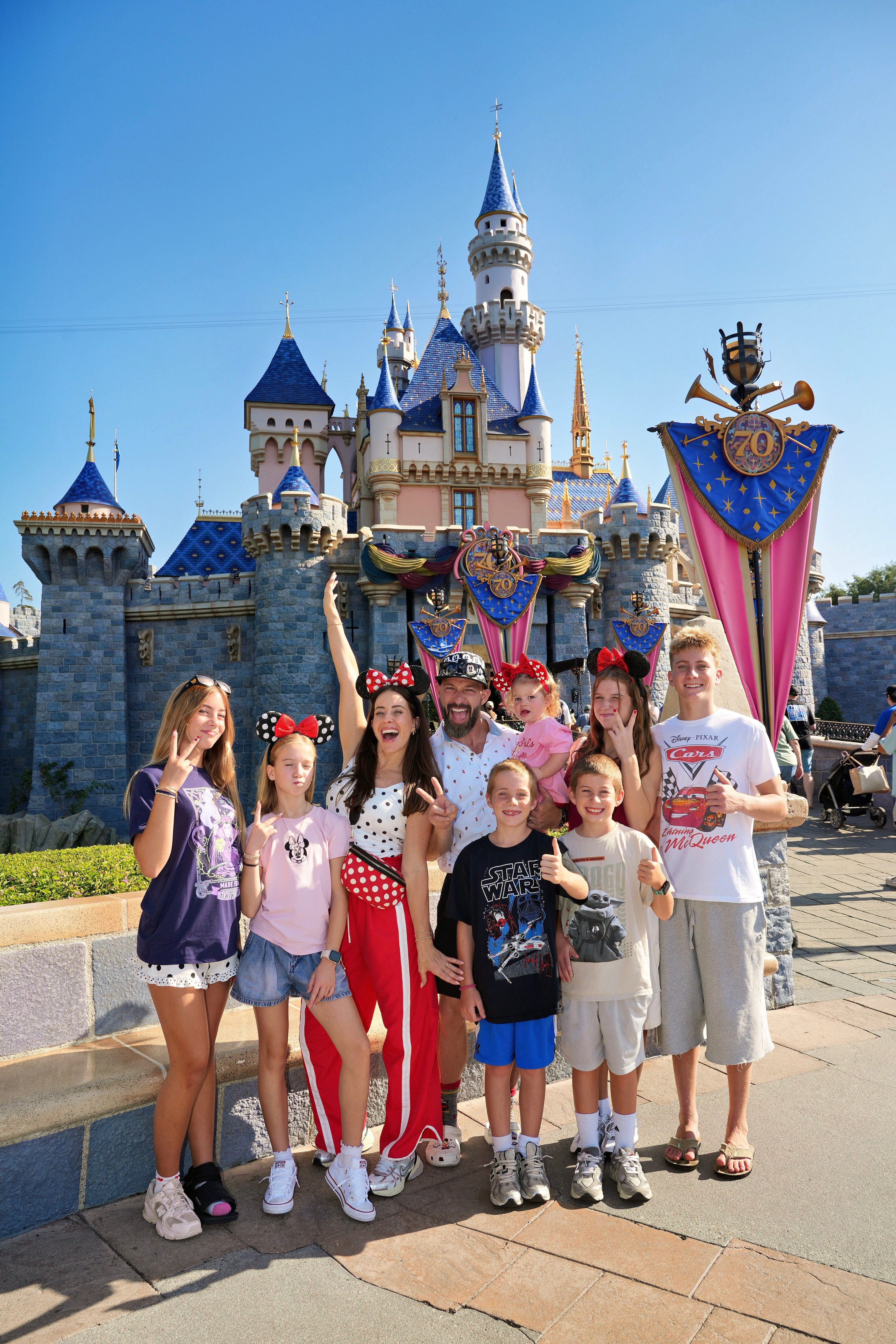 Core memory unlocked. 🏰🥹 Between the castle, the matching ears, and all the laughs, this was one of those days I wish I could bottle up forever. I've linked our Disney outfits and favorites here if you're getting ready for your own park day! ✨🤍

#LTKTravel #LTKStyle #Disneyland #DisneyOutfit #FamilyTravel #DisneyStyle #MomLife #ThemeParkStyle #LTKFamily #DisneyFavorites 

 #LTKdayinmylife #LTKBaby #LTKKids
