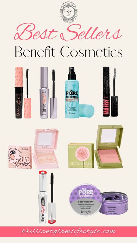 Best Sellers Benefit Cosmetics! Beauty essentials. 

#LTKBeauty #LTKU #LTKSaleAlert