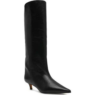 Steve Madden Lychee Pointed Toe Boot in Chestnut Suede at Nordstrom, Size 7.5 | Nordstrom